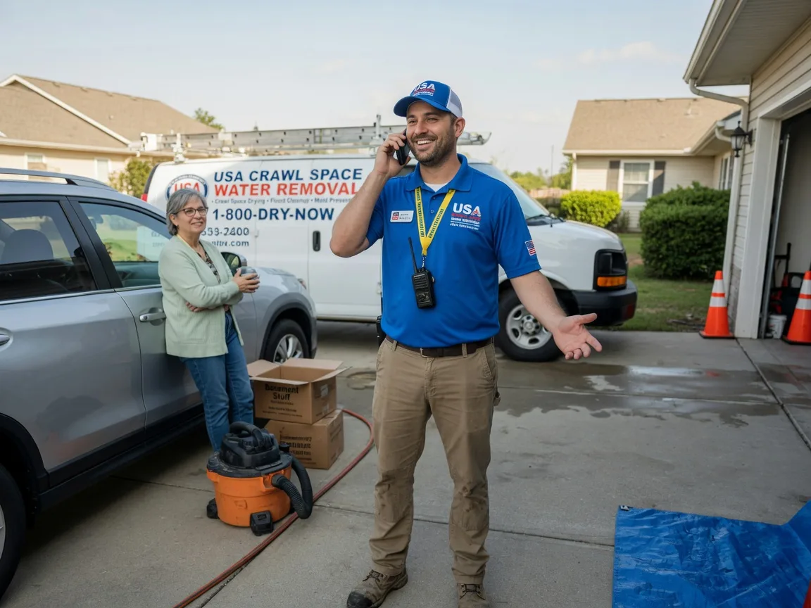 Crawl Space Water Removal Brookland, AR FAQs